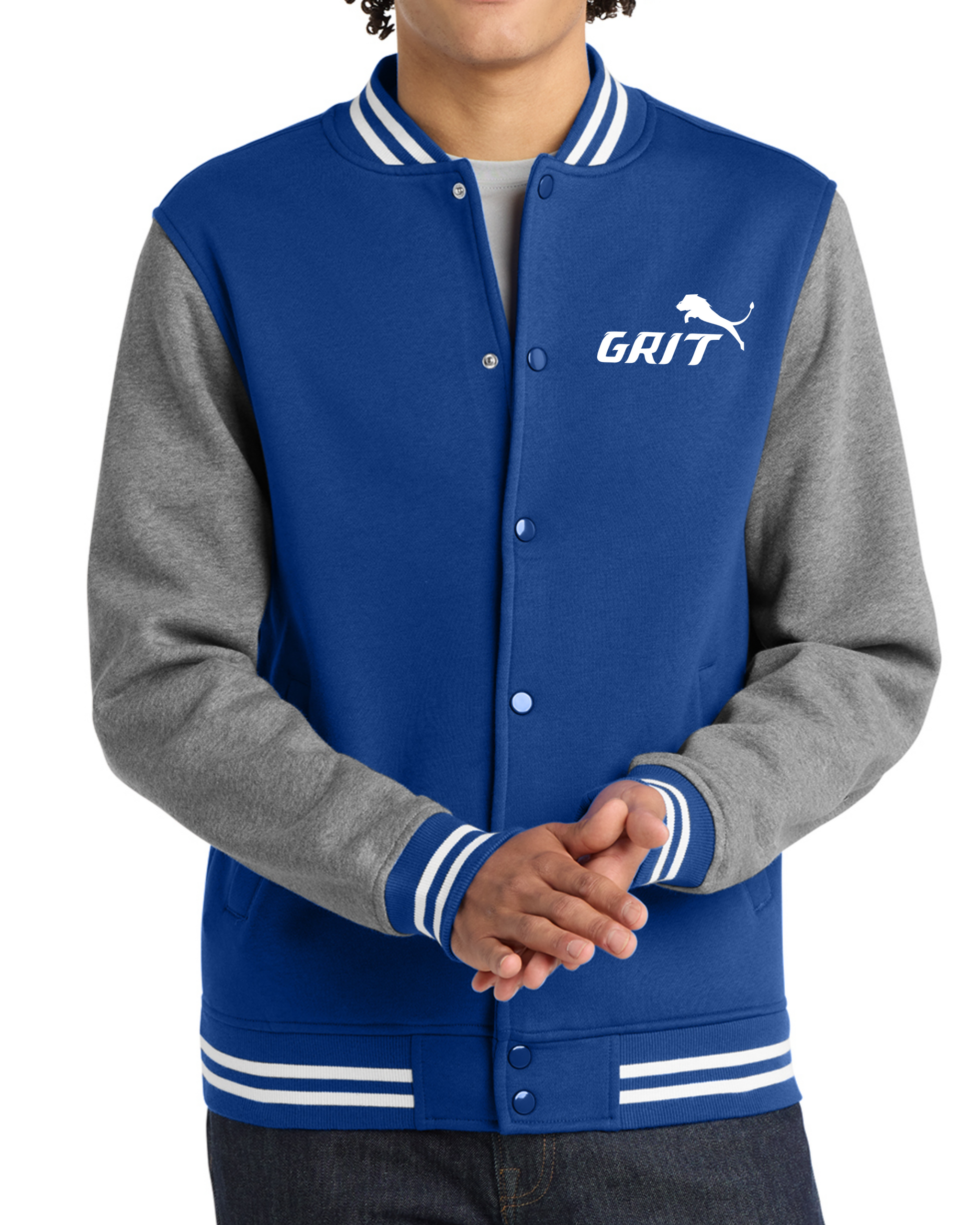 Grit/Tough Times Letterman Jacket