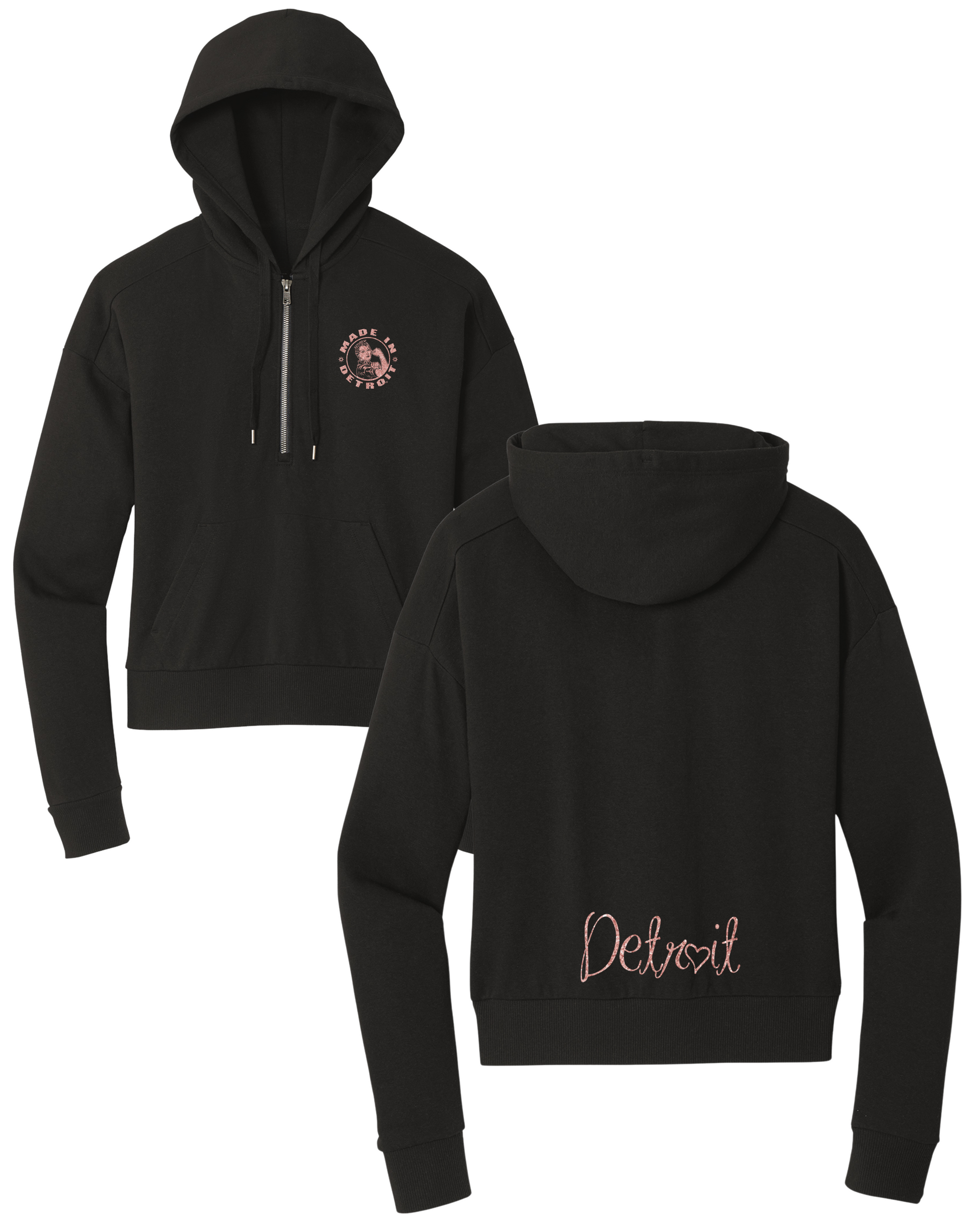 Ladies Rose Gold Lounge Set