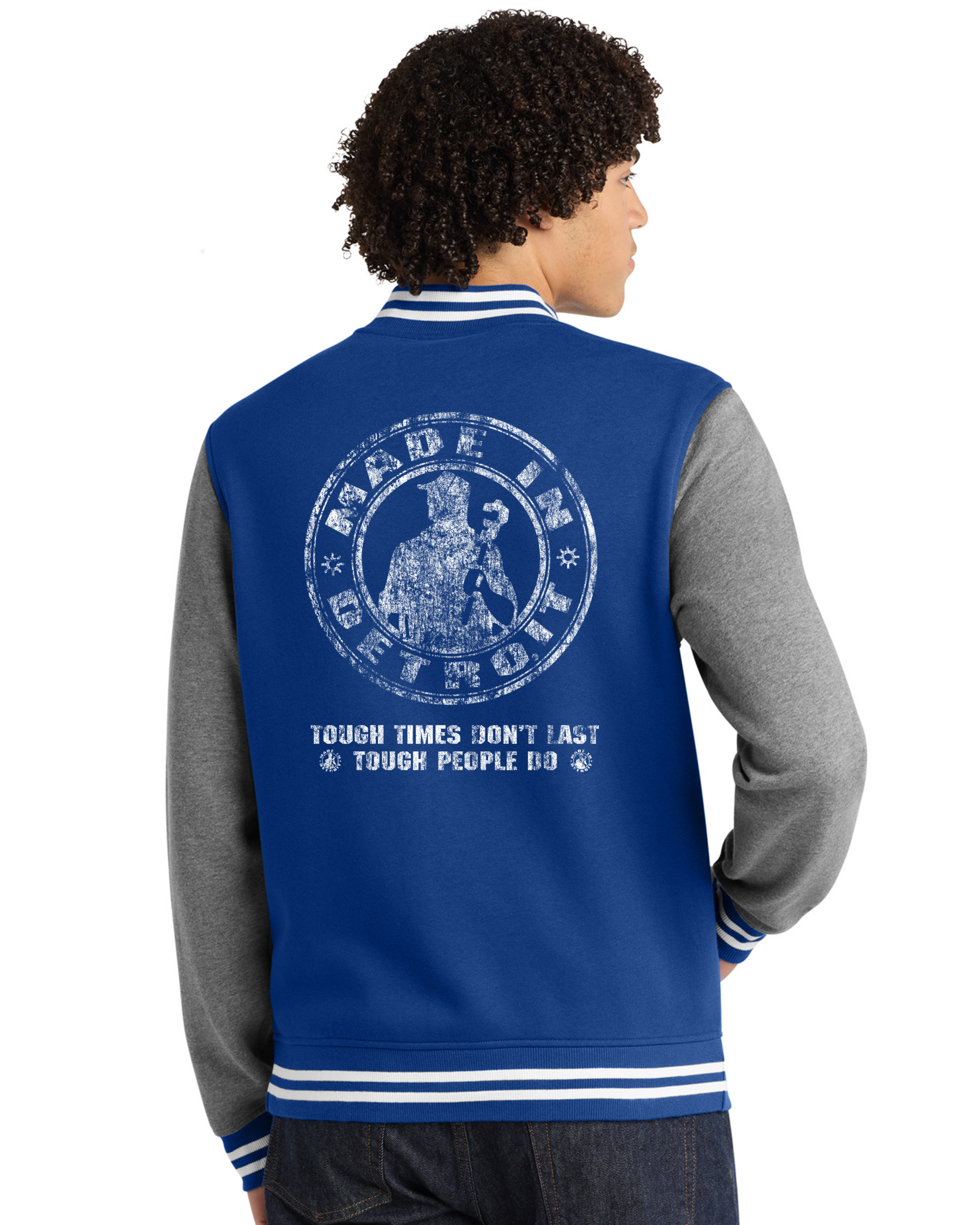 Grit/Tough Times Letterman Jacket