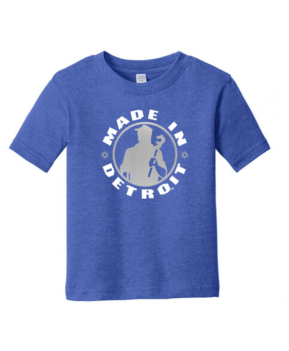 MID Silver & White Toddler Shirt