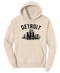 Detroit Arch Skyline Hoodies