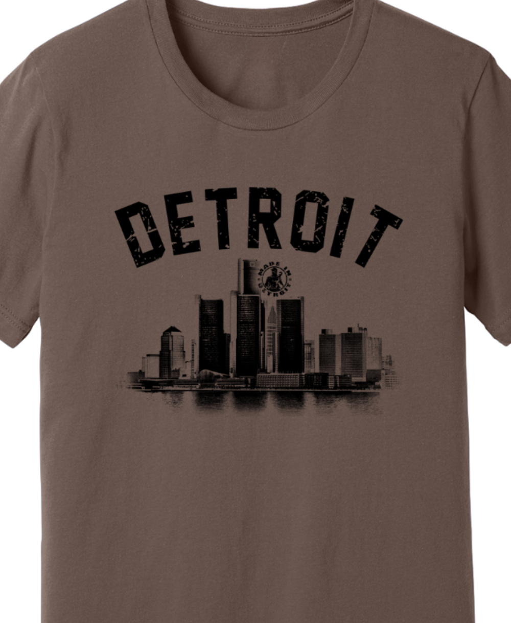 Detroit Arch Skyline Shirts