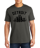 New Era Detroit Arch Skyline Graphite Shirt