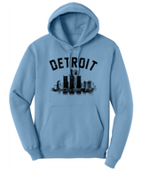 Detroit Arch Skyline Hoodies