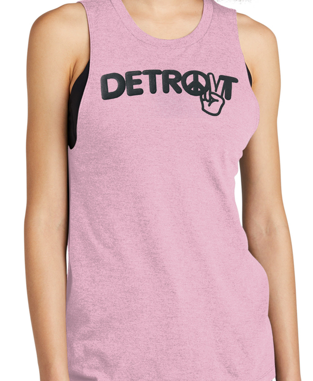 Detroit Peace Puff Muscle Tank