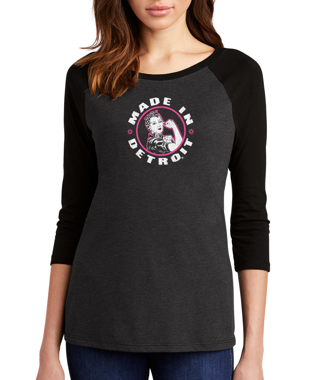 Ladies Rosie 3/4 Sleeve Raglan