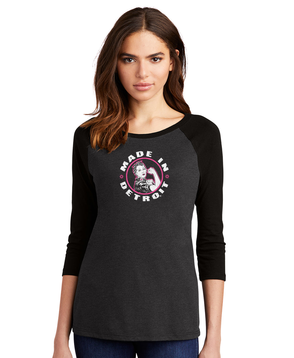 Ladies Rosie 3/4 Sleeve Raglan