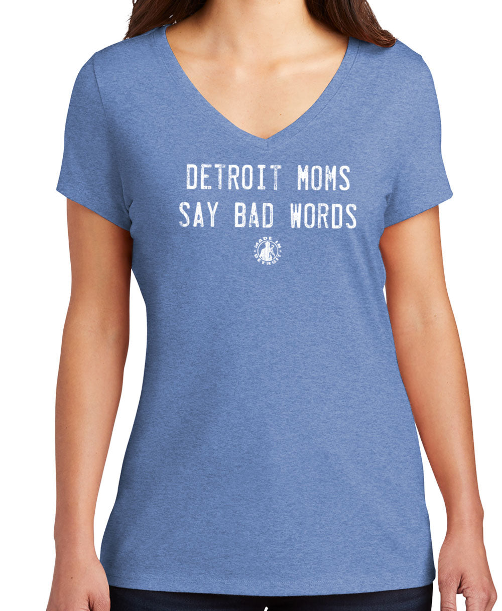 Detroit Moms Tri-V Neck