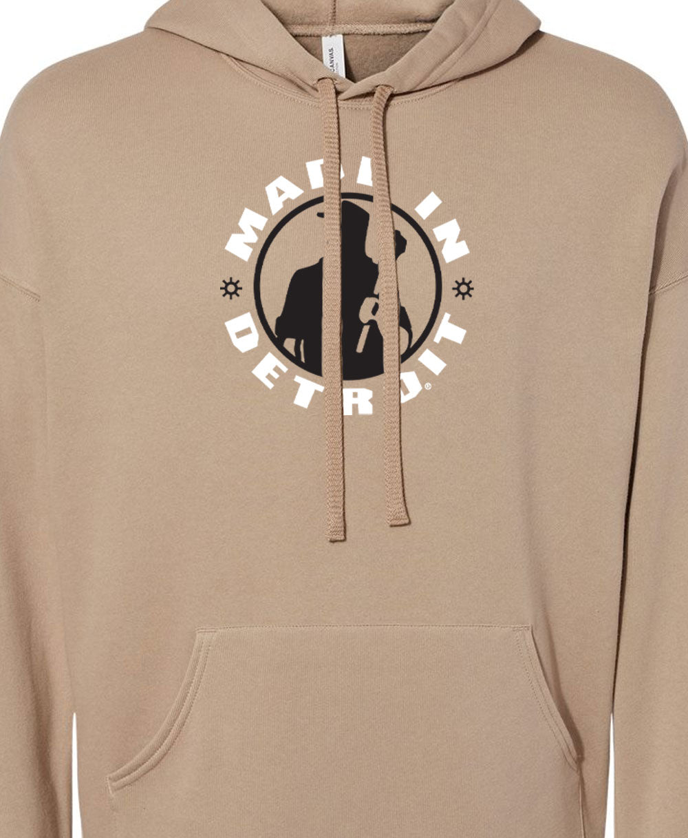 Brown Drop Shoulder Hoodie