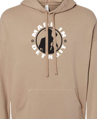 Brown Drop Shoulder Hoodie