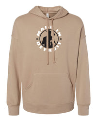 Brown Drop Shoulder Hoodie