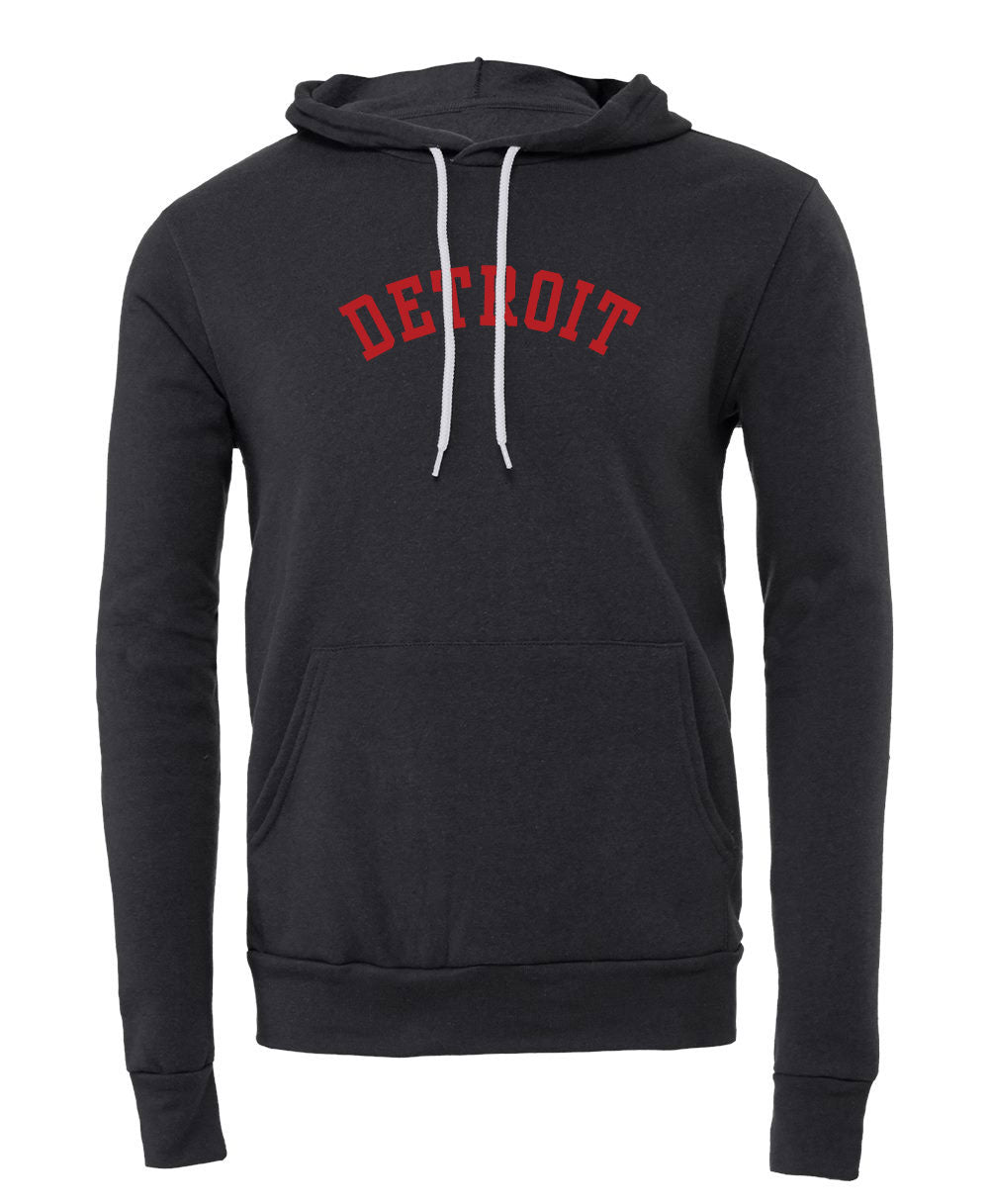 Detroit Text Hoodie
