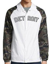 Detroit Camo Windbreaker
