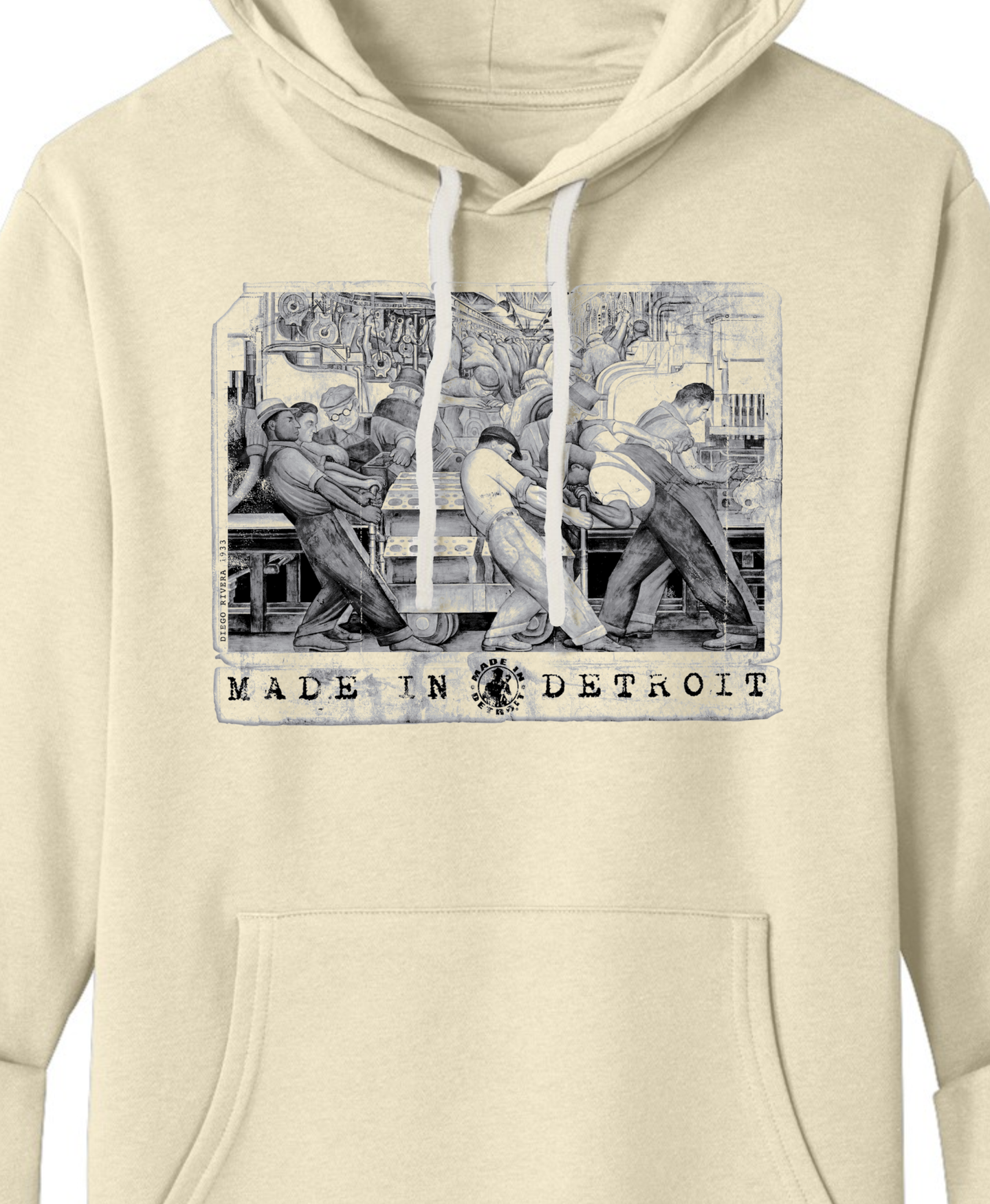 DIA Diego Rivera Natural Hoodie