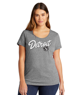 Ladies New Era Detroit Rosie Script Shirt