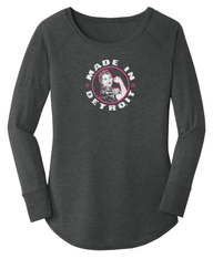 Ladies Rosie Long Sleeve Black Frost Tunic