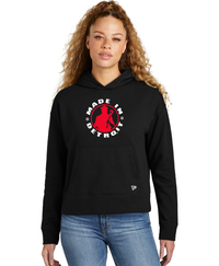 Ladies New Era MID Black Hoodie