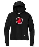Ladies New Era MID Black Hoodie