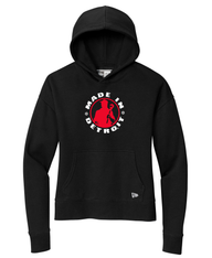 Ladies New Era MID Black Hoodie