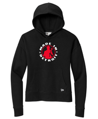 Ladies New Era MID Black Hoodie