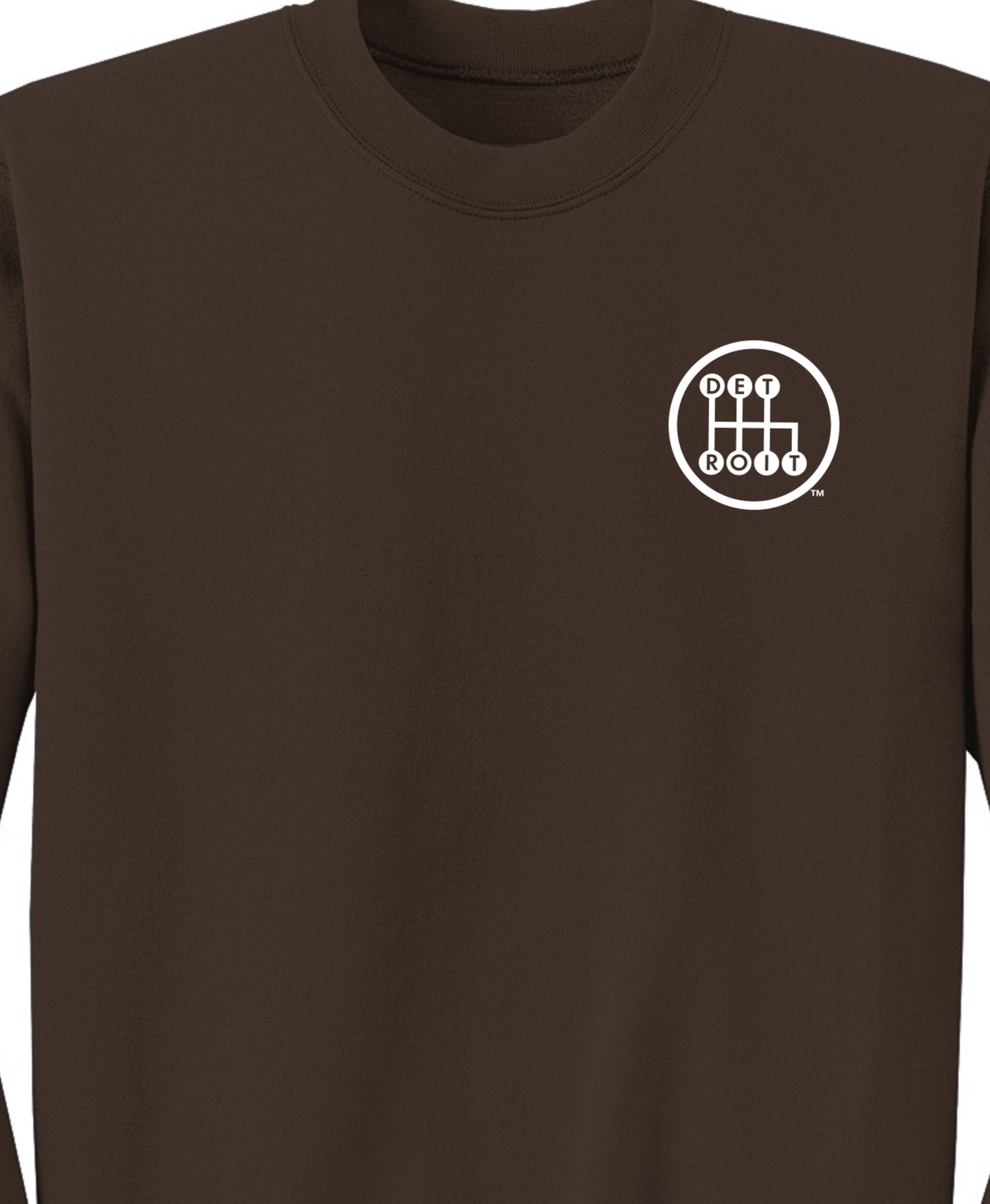 Dark Chocolate Shifter Crewneck - LARGE