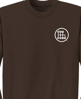 Dark Chocolate Shifter Crewneck - LARGE