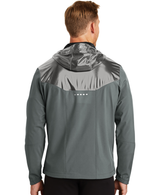 Shifter Grey Liquid Zip Up Jacket