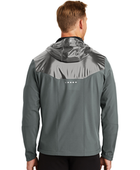 Shifter Grey Liquid Zip Up Jacket