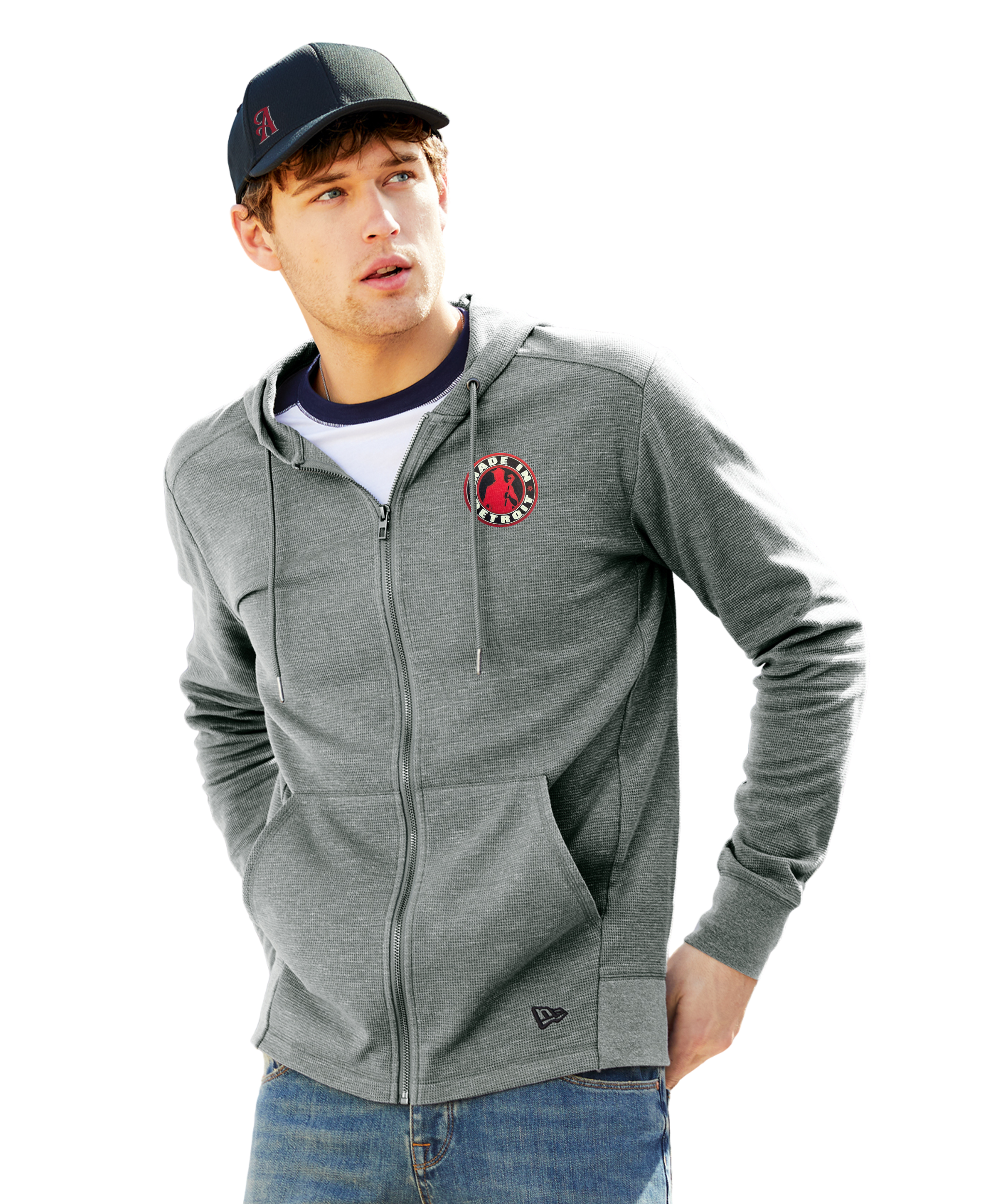 New Era MID Lightweight Thermal Zip Ups