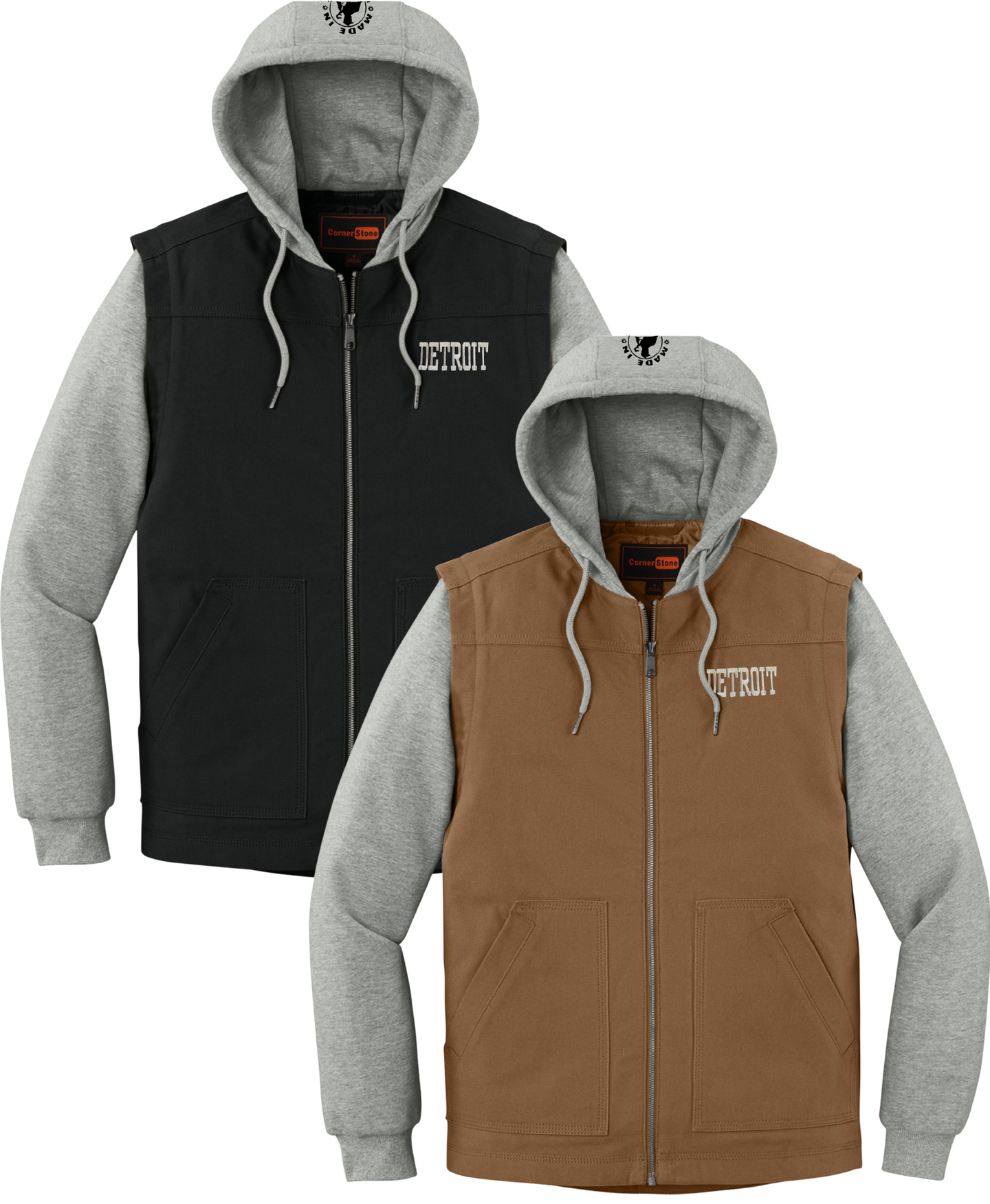 Detroit Duck Fleece Jackets