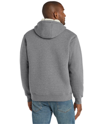 MID Heavyweight Sherpa Lined Grey Zip Up