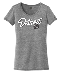 Ladies New Era Detroit Rosie Script Shirt