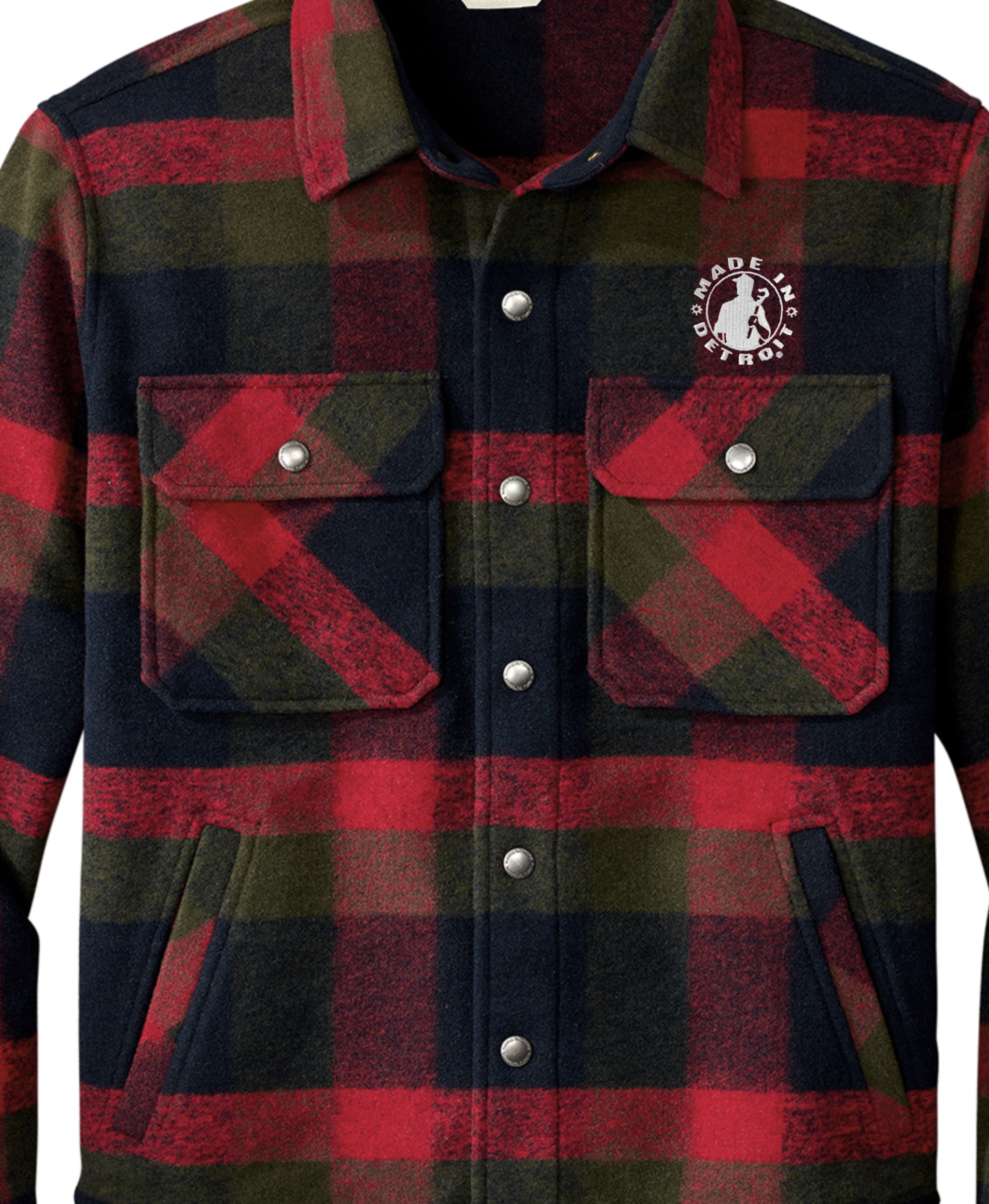 MID Red Plaid Basin Jacket
