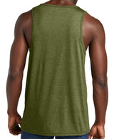 Men's Detroit Arch Skyline Tri-Blend Tanks