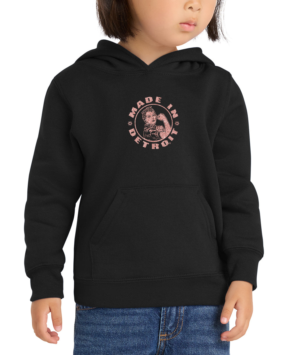 Toddler Rose Gold Rosie Hoodie