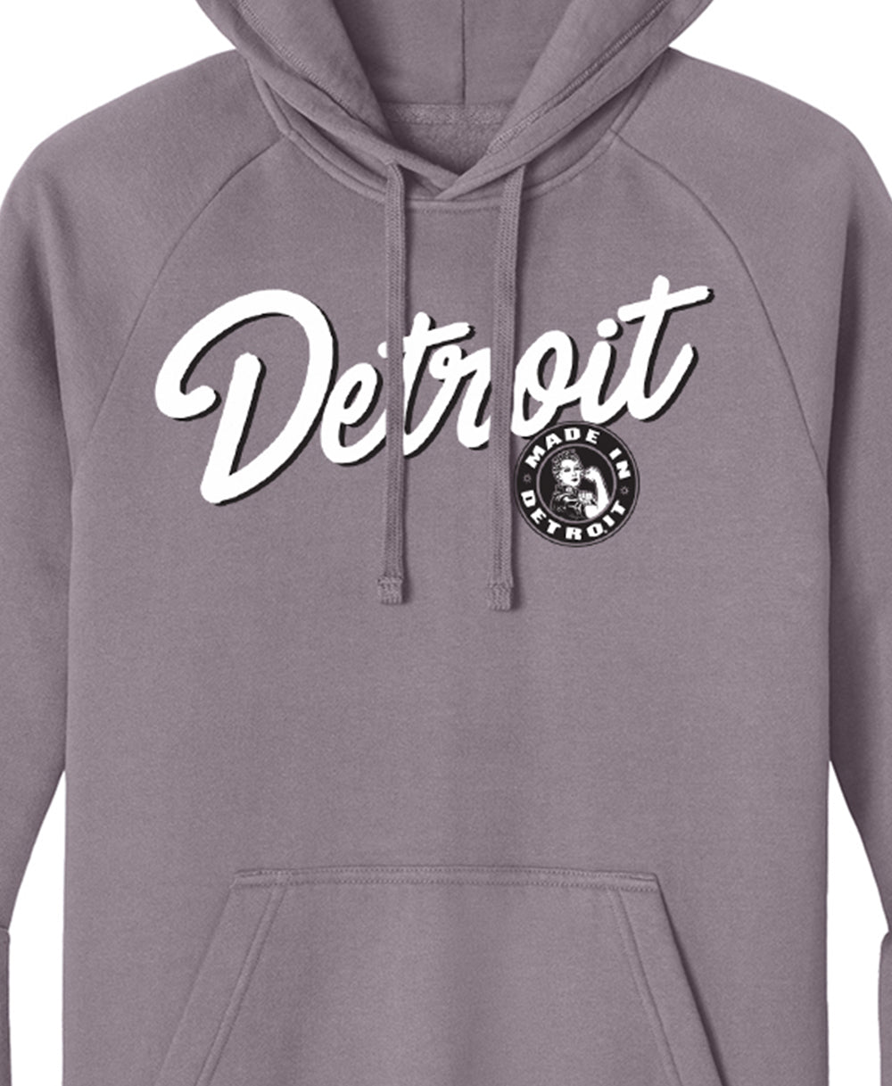Unisex Detroit Rosie Script Hoodie - XS Only
