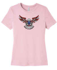 Ladies Made In America Eagle Shirts
