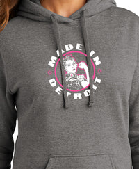 Ladies Rosie Graphite Heather Hoodie