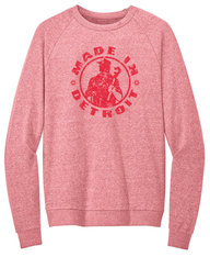 Red MID'stressed Tri Fleece Crewnecks