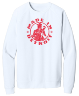 Red MID'stressed Tri Fleece Crewnecks