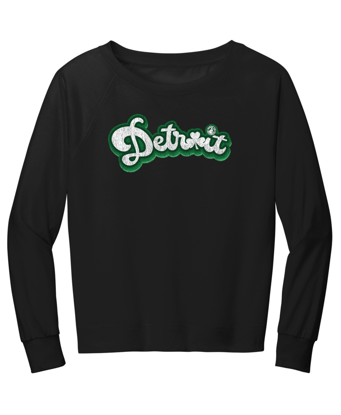 Ladies Detroit Bubble Clover Featherweight Long Sleeves