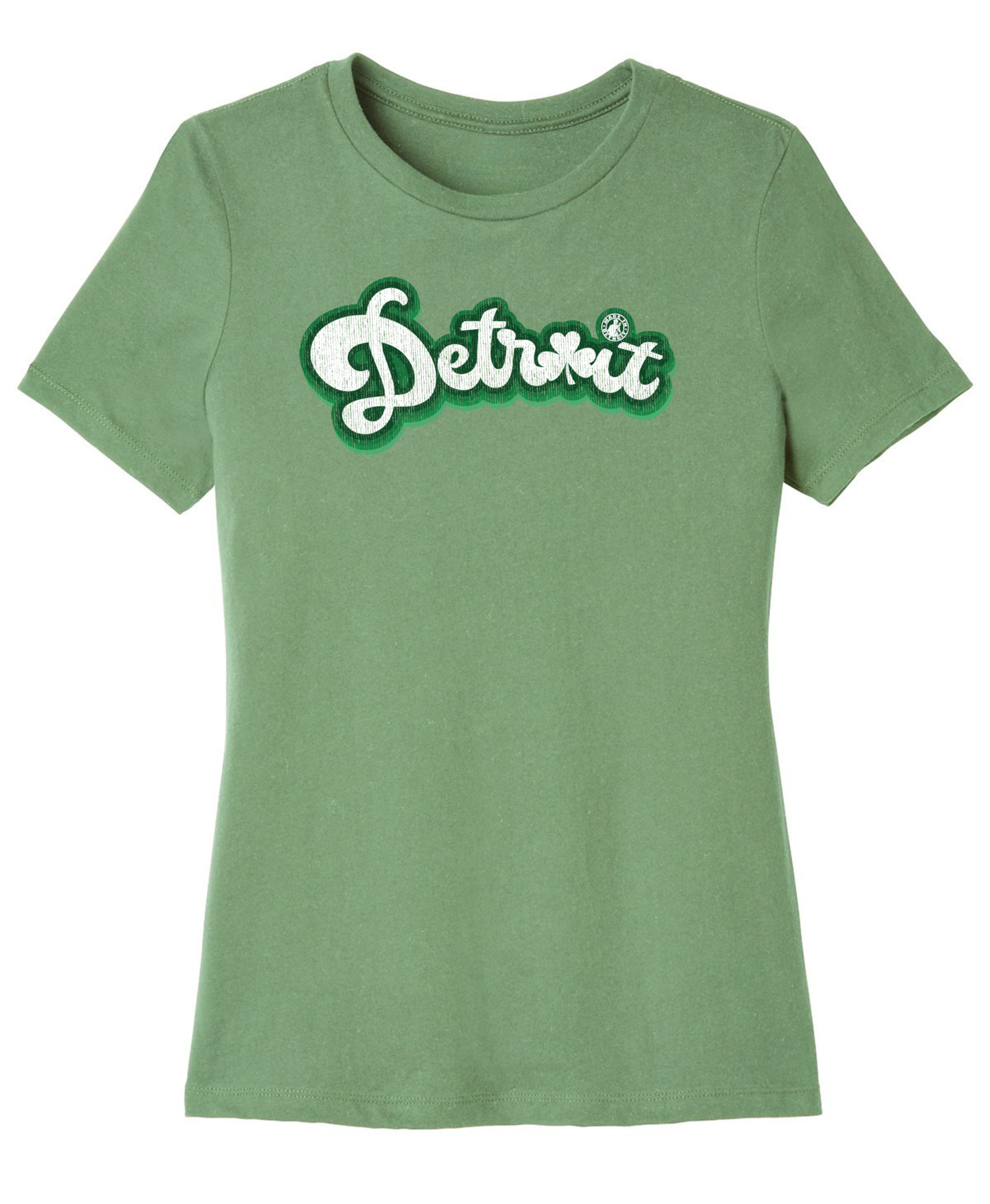 Ladies Detroit Bubble Clover Shirts