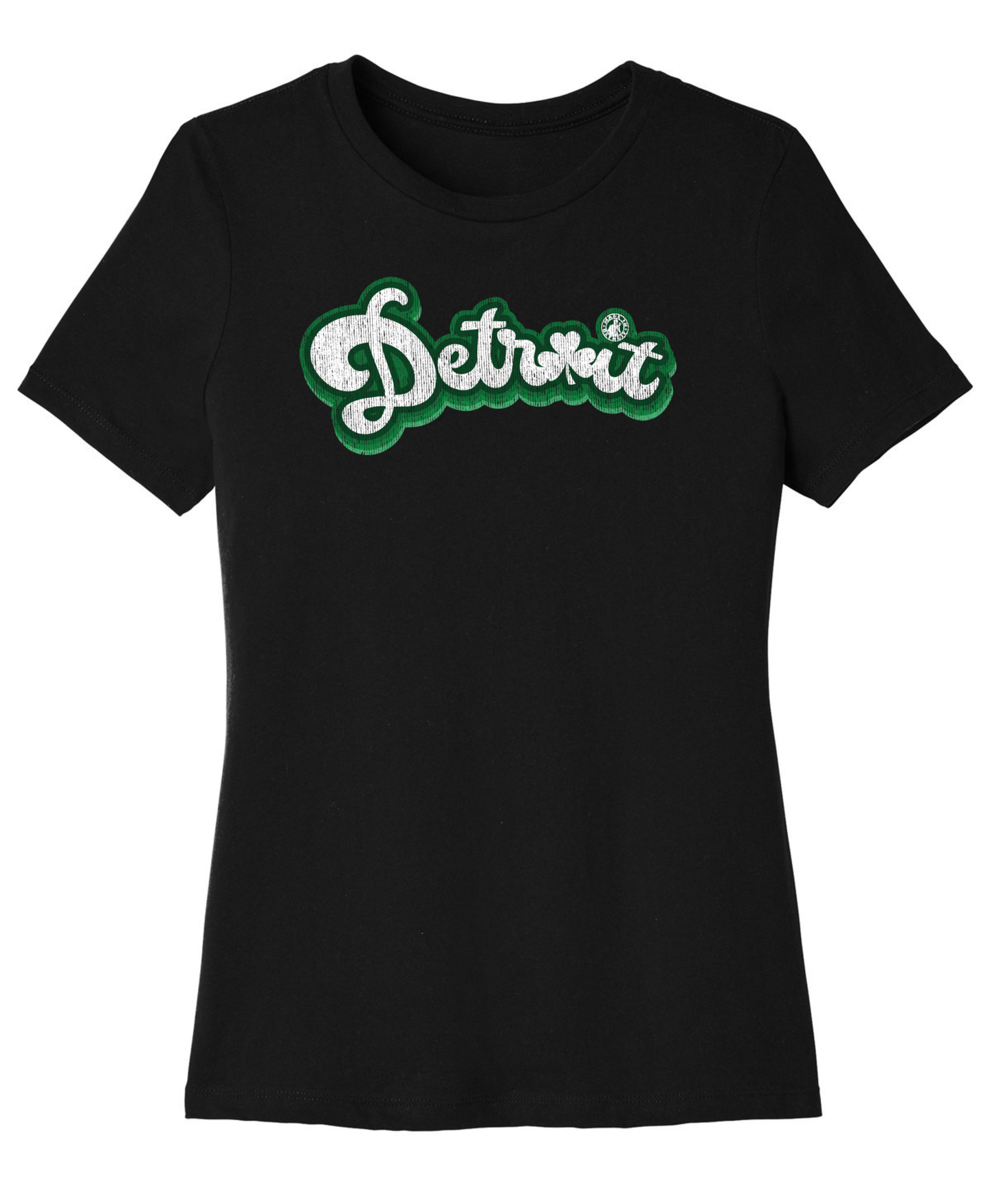 Ladies Detroit Bubble Clover Shirts
