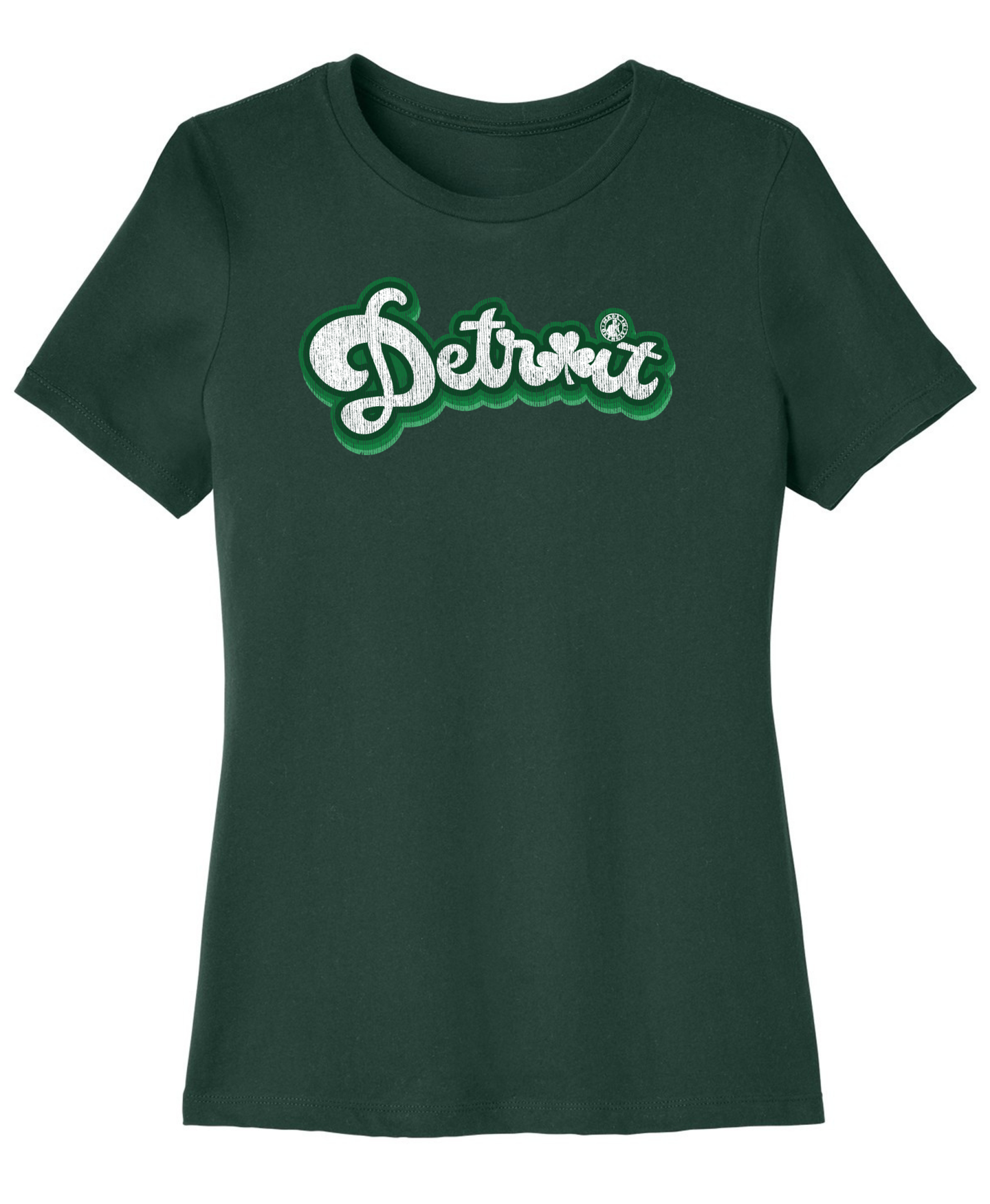 Ladies Detroit Bubble Clover Shirts