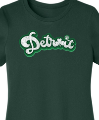 Ladies Detroit Bubble Clover Shirts