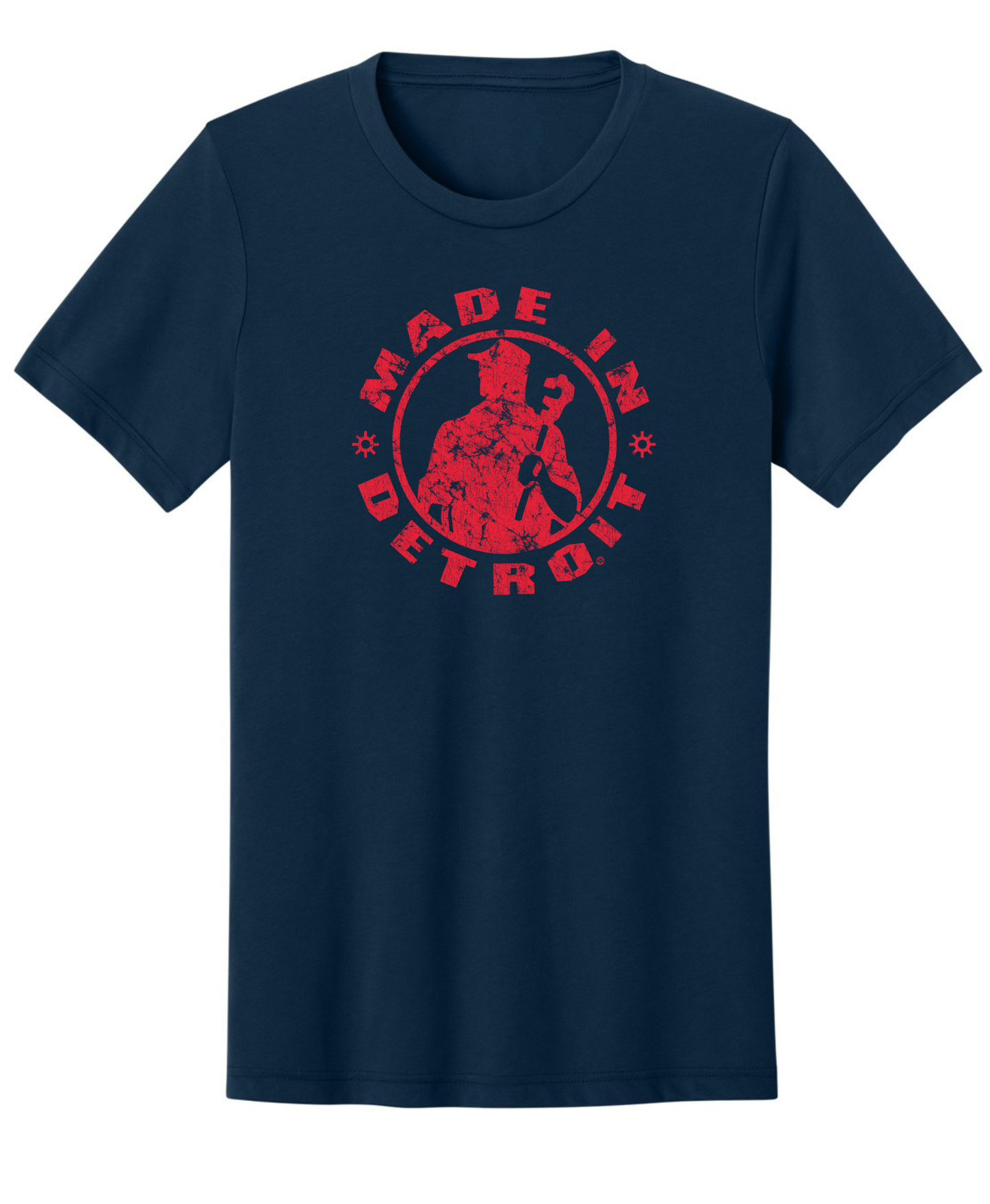 Red MID'stressed Premium Triblend Shirts