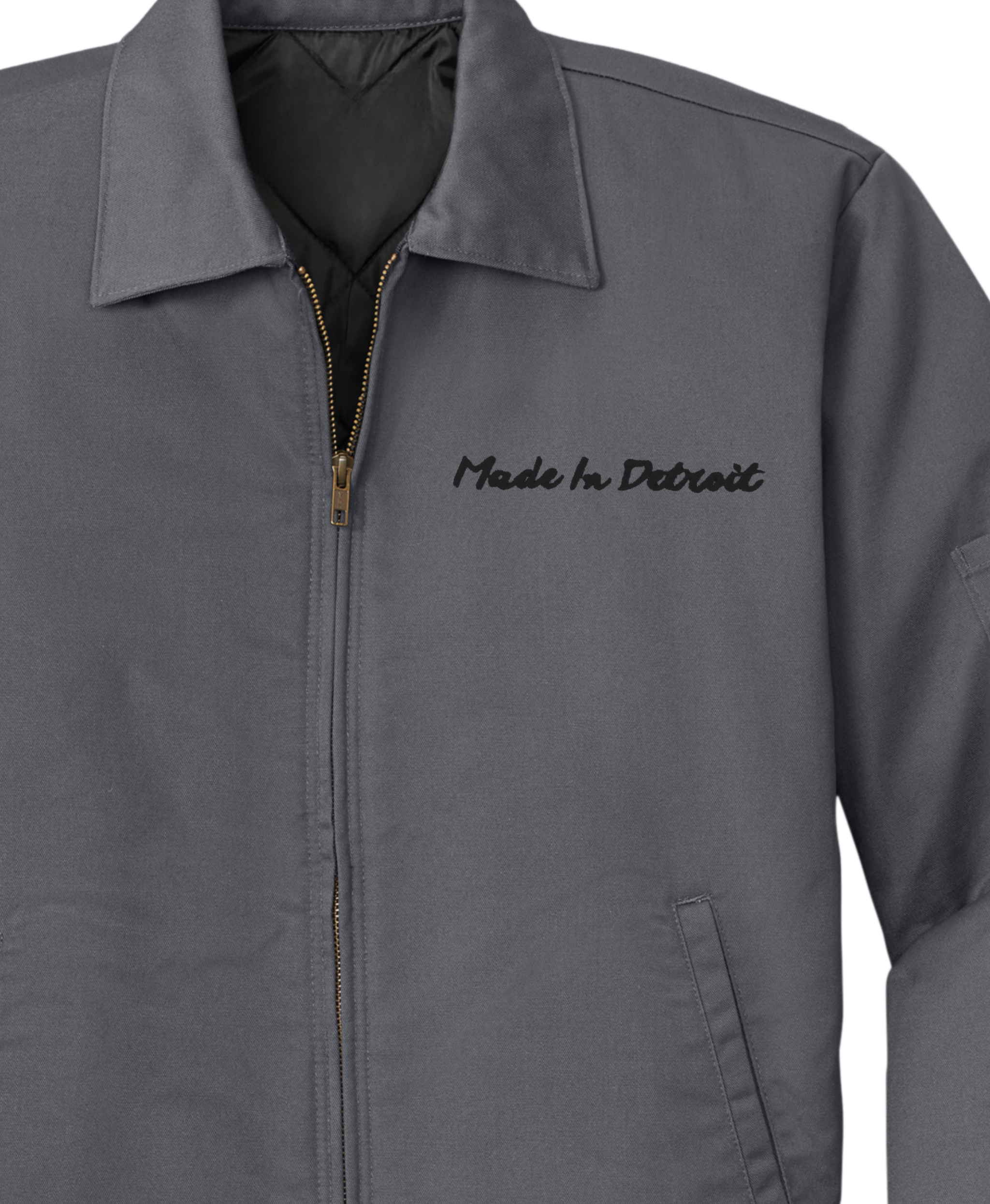 Made In Detroit Charcoal Workwear Jacket