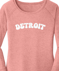 Detroit Retro Arch Long Sleeve Tunics