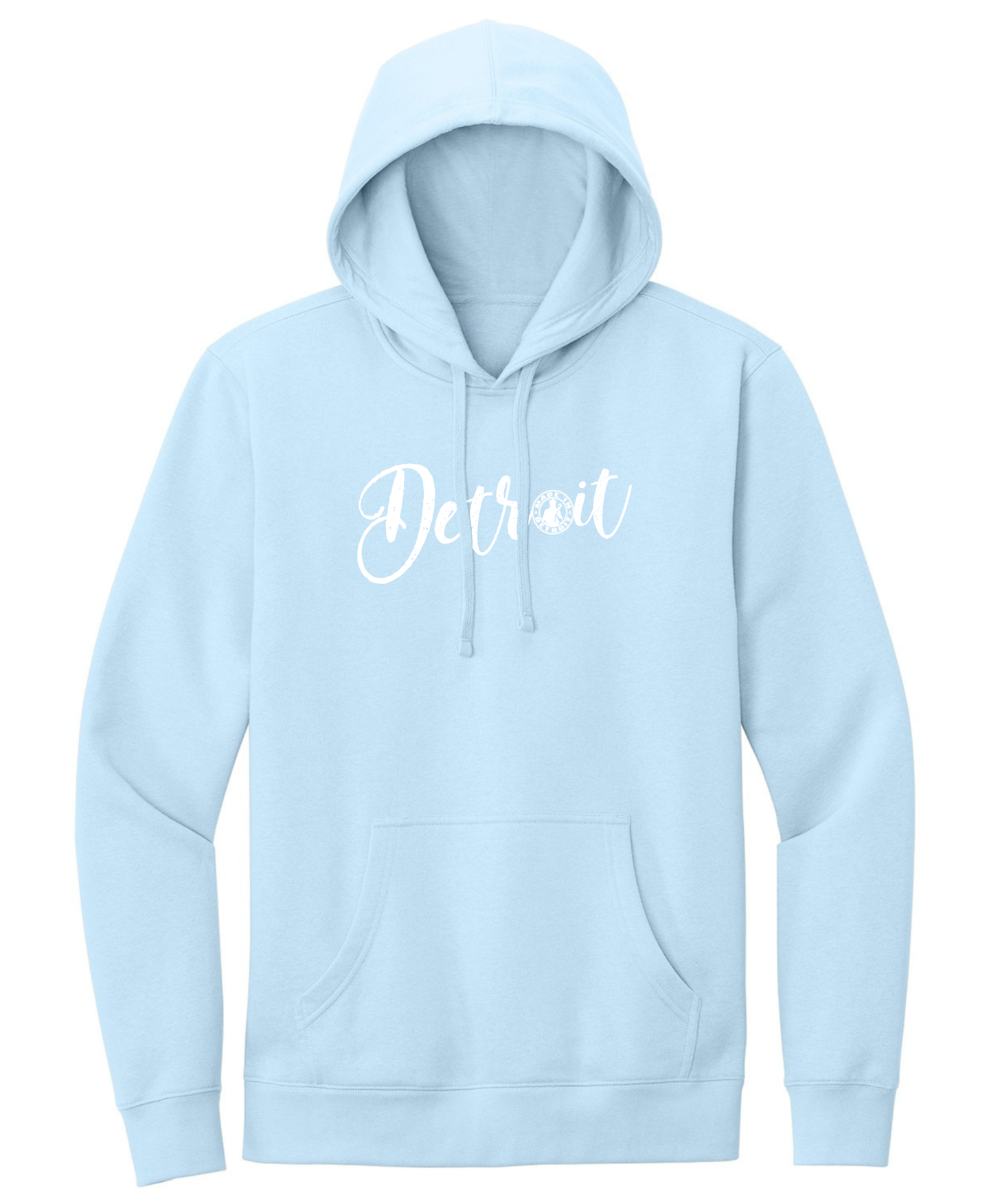 Ladies MID Detroit Curvy Script Hoodies