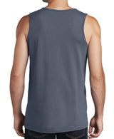 Men's MID Circle/Tough Times Denim Blue Tank